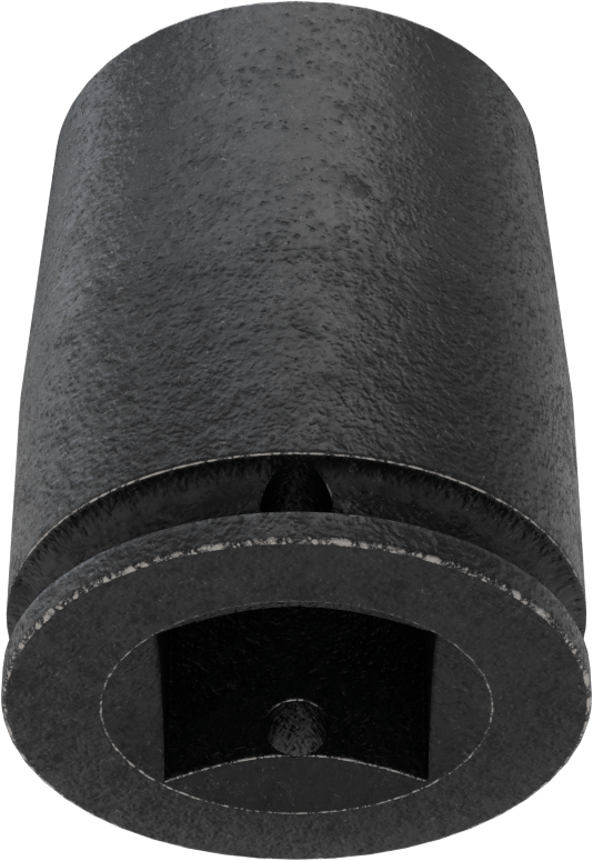 12 Uçlu Darbeli Lokma Anahtarı, 3/4" Kare Tahrik, 7/8" Boyut