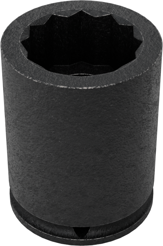 12 Uçlu Darbeli Lokma Anahtarı, 3/4" Kare Tahrik, 1-1/16" Boyut