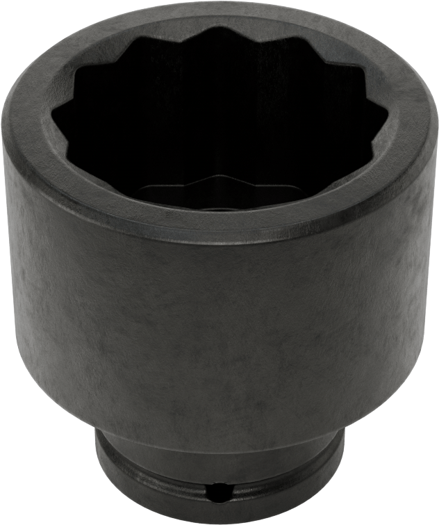 12 Uçlu Darbeli Lokma Anahtarı, 3/4" Kare Tahrik, 1-7/8" Boyut