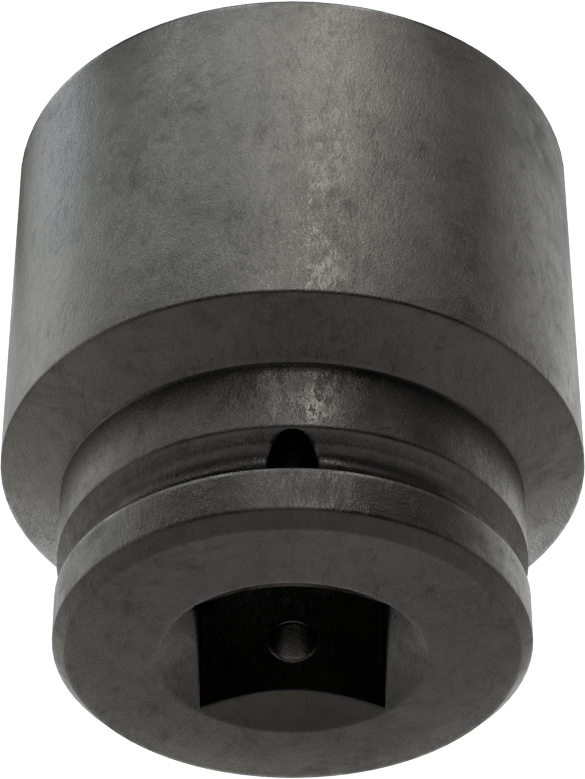 12 Uçlu Darbeli Lokma Anahtarı, 3/4" Kare, 1-9/16" Boyut