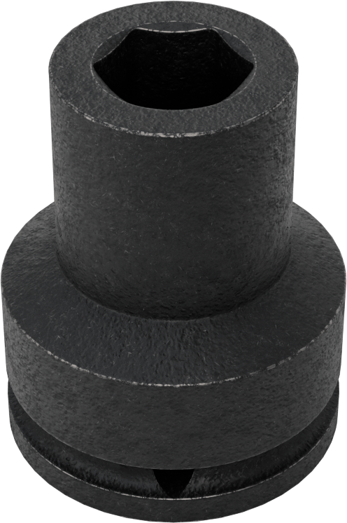 6 Uçlu Darbeli Soket, Standart, 3/4" Kare Tahrik, 5/8" Boyut, 2" Uzunluk