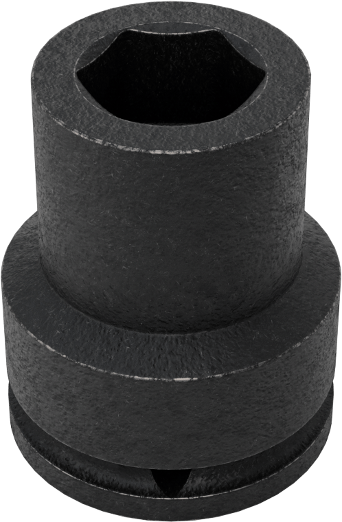 6 Uçlu Darbeli Soket, Standart, 3/4" Kare Tahrik, 3/4" Boyut, 2" Uzunluk
