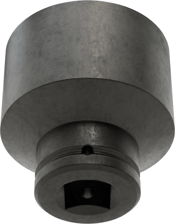 12 Uçlu Darbeli Lokma Anahtarı, 3/4" Kare Tahrik, 2-1/16" Boyut