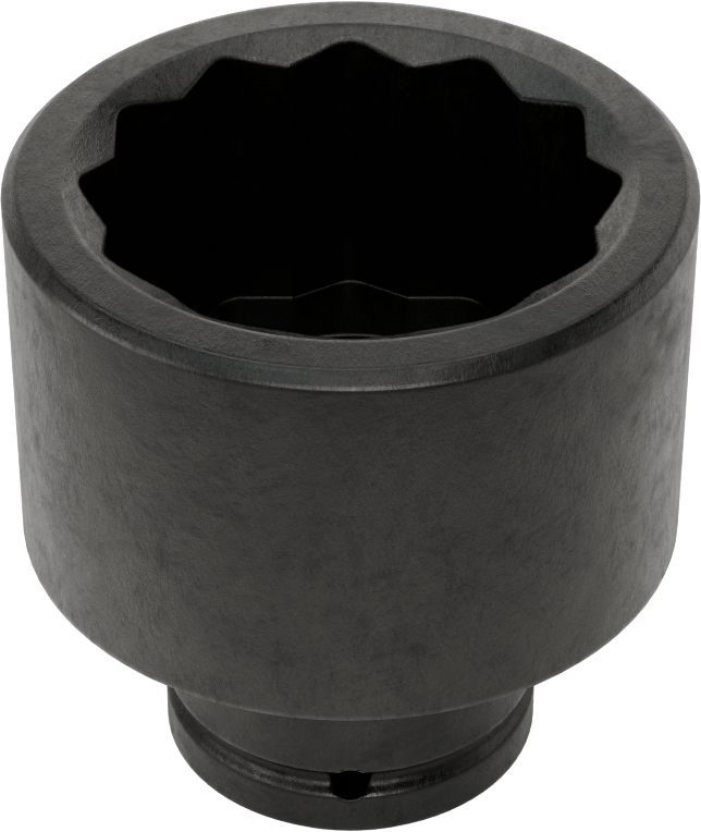 12 Uçlu Darbeli Lokma Anahtarı, 3/4" Kare Tahrik, 2-1/16" Boyut