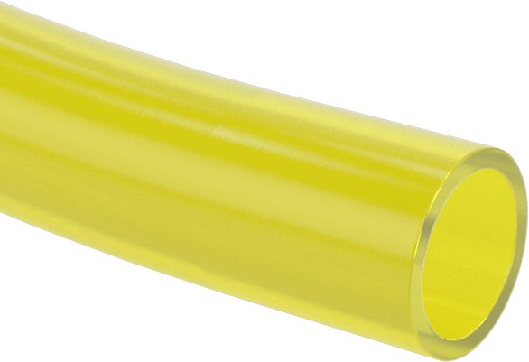 Yarı Şeffaf Yumuşak Tygon PVC Boru, Yakıt ve Yağlayıcılar için, 1/2" ID, 5/8" OD