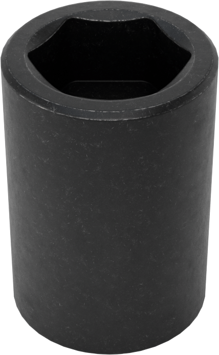 6 Uçlu Darbeli Soket, Bağlantı Elemanı Tutucu, 3/8" Kare Tahrik, 1/2" Tahrik Boyutu