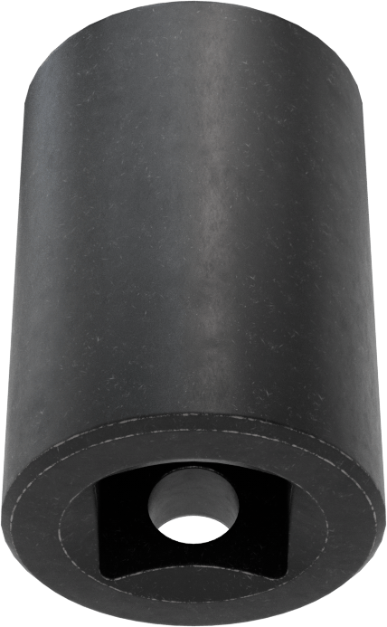 6 Uçlu Darbeli Soket, Bağlantı Elemanı Tutucu, 3/8" Kare Tahrik, 1/2" Tahrik Boyutu