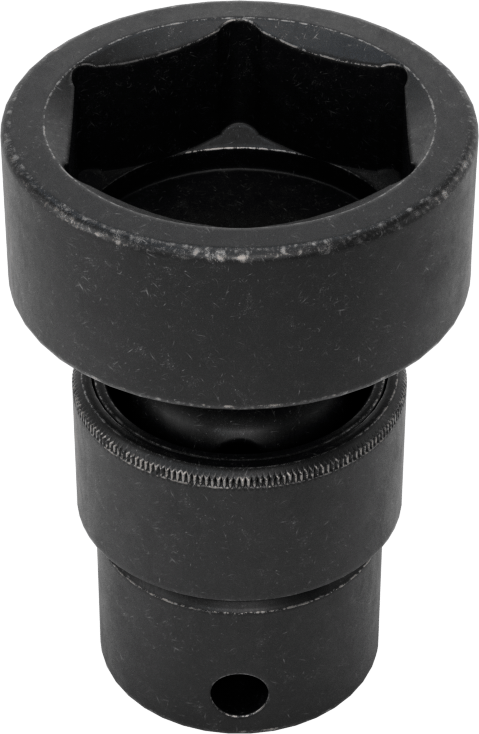 6 Uçlu Darbeli Soket, 3/8" Kare Tahrik, 1" Boyut, 2-1/16" Toplam