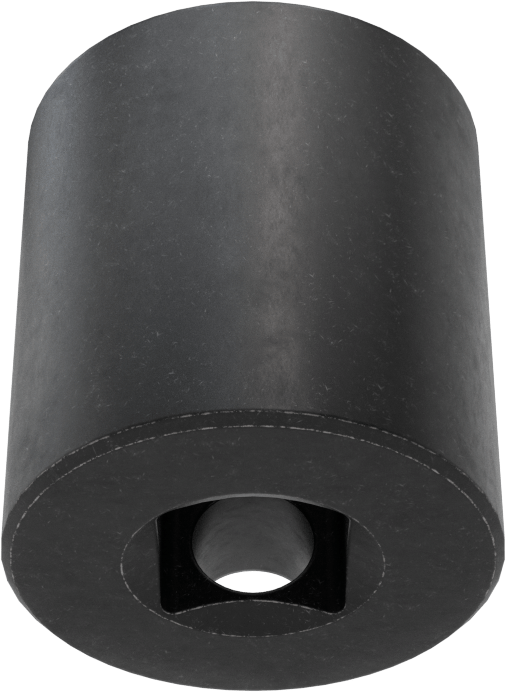 6 Uçlu Darbeli Soket, Standart, 3/8" Kare Tahrik, 11/16" Boyut, 1-1/8" Uzunluk