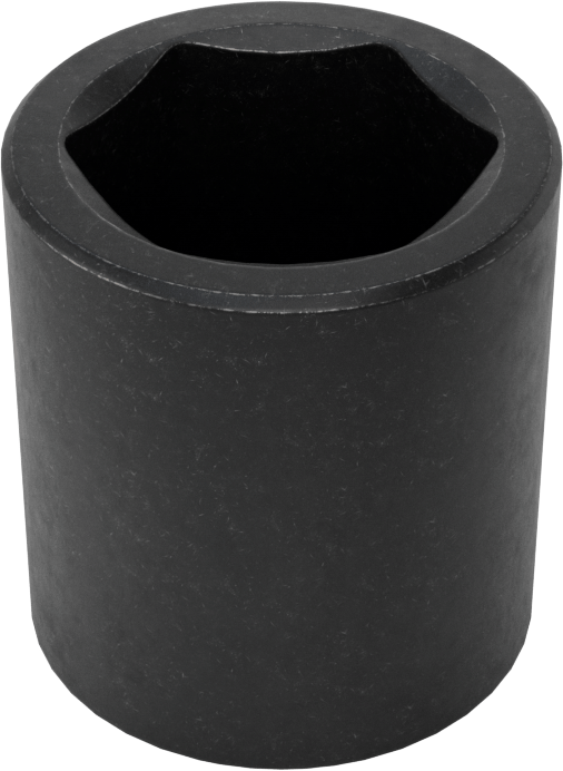 6 Uçlu Darbeli Soket, Standart, 3/8" Kare Tahrik, 11/16" Boyut, 1-1/8" Uzunluk