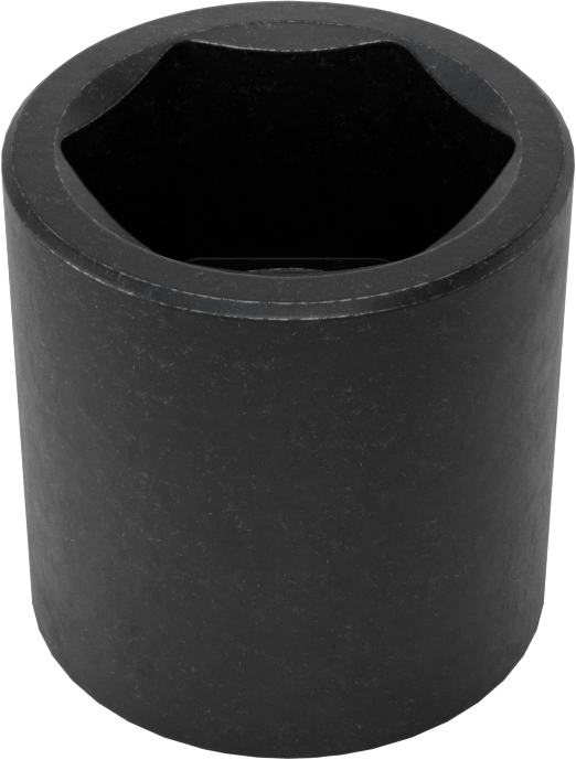 6 Uçlu Darbeli Soket, Standart, 3/8" Kare Tahrik, 3/4" Boyut, 1-1/8" Uzunluk