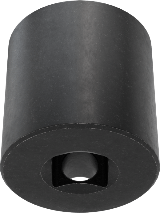 6 Uçlu Darbeli Soket, Standart, 3/8" Kare Tahrik, 3/4" Boyut, 1-1/8" Uzunluk