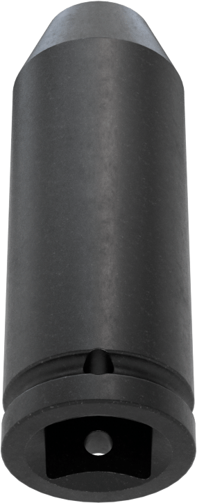 6 Uçlu Darbeli Soket, İnce Duvar, 3/8" Kare Tahrik, 1/4" Boyut, 2" Toplam Uzunluk