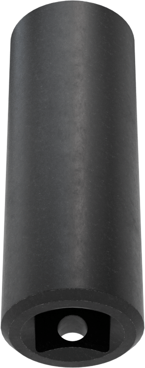 6 Uçlu Darbeli Soket, İnce Duvar, 3/8" Kare Tahrik, 1/2" Boyut, 2" Toplam Uzunluk