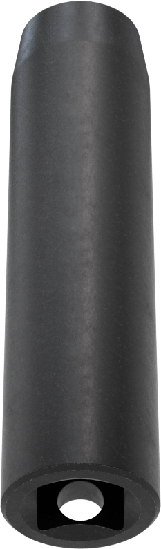 6 Uçlu Darbeli Soket, Derin, 3/8" Kare Tahrik, 3/8" Boyut, 2-3/4" Uzunluk