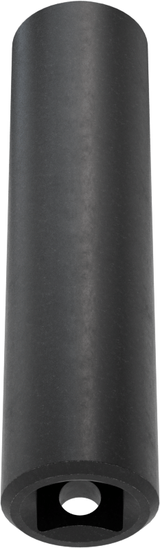 6 Uçlu Darbeli Soket, Derin, 3/8" Kare Tahrik, 7/16" Boyut, 2-3/4" Uzunluk