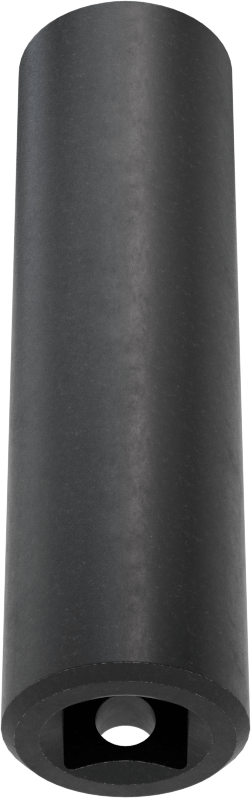 6 Uçlu Darbeli Soket, Derin, 3/8" Kare Tahrik, 1/2" Boyut, 2-3/4" Uzunluk