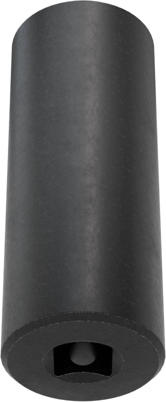 6 Uçlu Darbeli Soket, Derin, 3/8" Kare Tahrik, 3/4" Boyut, 2-3/4" Uzunluk