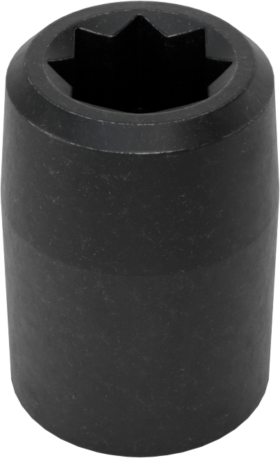 8 Uçlu Darbeli Lokma, 3/8" Kare Tahrik, 5/16" Boyut