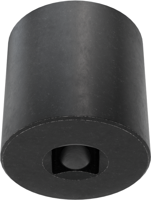6 Uçlu Darbeli Soket, Standart, 3/8" Kare Tahrik, 13/16" Boyut, 1-1/4" Uzunluk