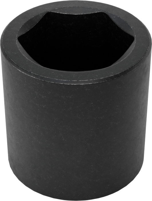 6 Uçlu Darbeli Soket, Standart, 3/8" Kare Tahrik, 13/16" Boyut, 1-1/4" Uzunluk
