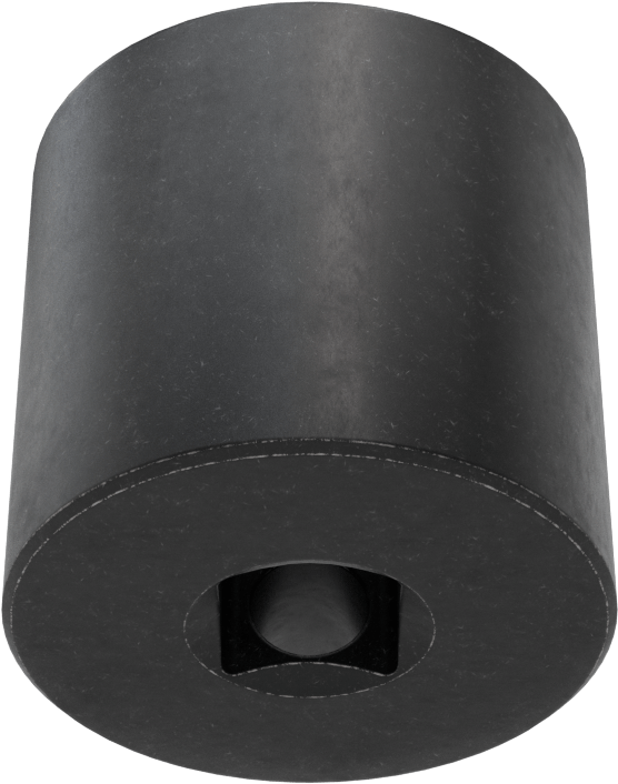 6 Uçlu Darbeli Soket, Standart, 3/8" Kare Tahrik, 7/8" Boyut, 1-1/4" Uzunluk