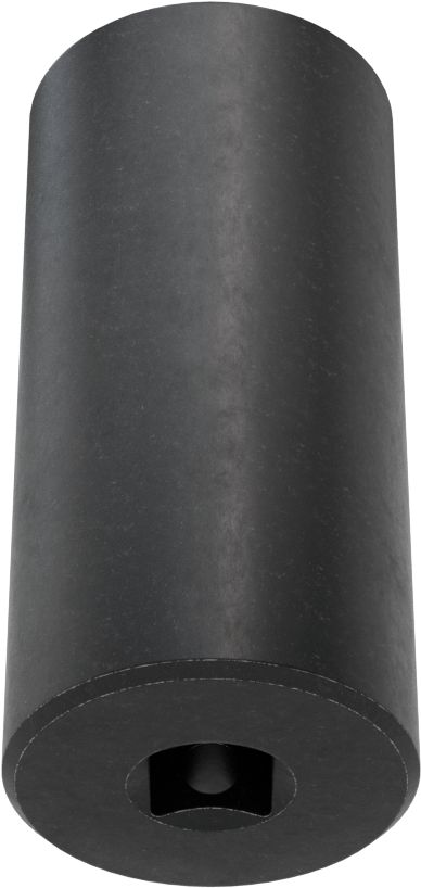 6 Uçlu Darbeli Soket, Derin, 3/8" Kare Tahrik, 7/8" Boyut, 2-3/4" Uzunluk