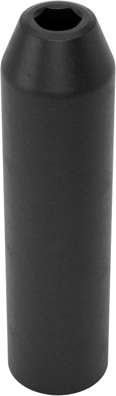 6 Uçlu Darbeli Soket, Derin, 3/8" Kare Tahrik, 1/4" Boyut, 2-3/4" Uzunluk