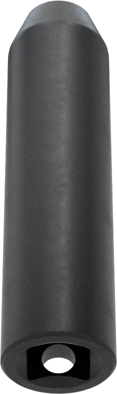 6 Uçlu Darbeli Soket, Derin, 3/8" Kare Tahrik, 1/4" Boyut, 2-3/4" Uzunluk