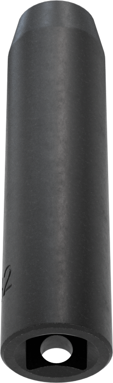6 Uçlu Darbeli Soket, Derin, 3/8" Kare Tahrik, 11/32" Boyut, 2-3/4" Uzunluk
