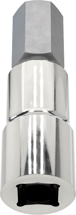 Altıgen Uçlu Soket, 1/4" Kare Tahrik, 8 mm Tahrik Boyutu