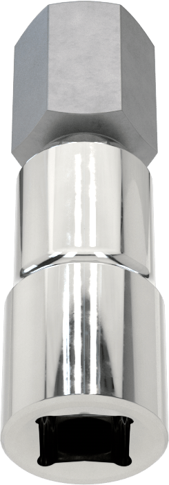 Altıgen Uçlu Soket, 1/4" Kare Tahrik, 10 mm Tahrik Boyutu