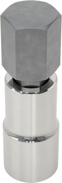 Altıgen Uçlu Soket, 1/4" Kare Tahrik, 10 mm Tahrik Boyutu