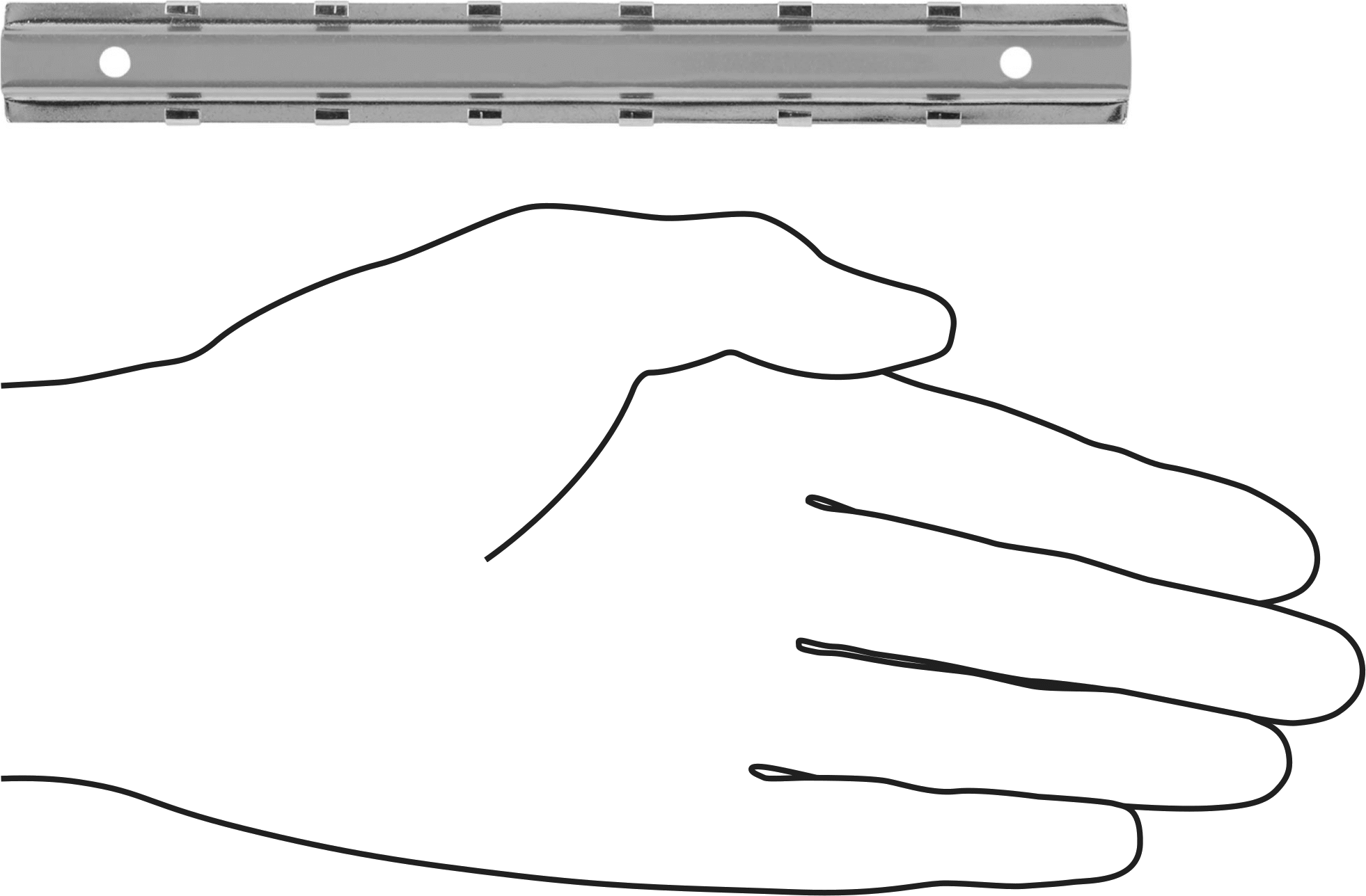Kısa Altıgen Uçlu Soket Seti, 1/4" Kare Tahrik, 6 Parça