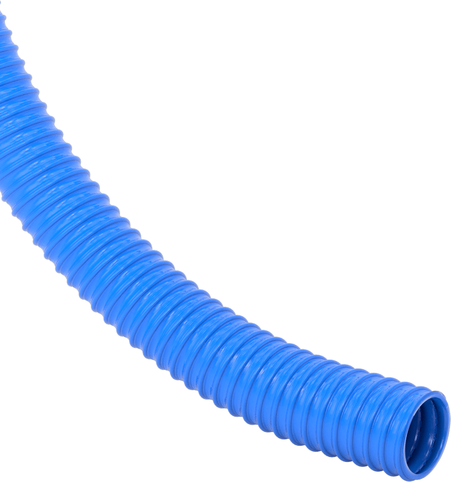 Metal Talaşları ve Yonga Parçaları için Yüksek Basınçlı Kanal Hortumu, 1-1/2" ID, 1-7/8" OD
