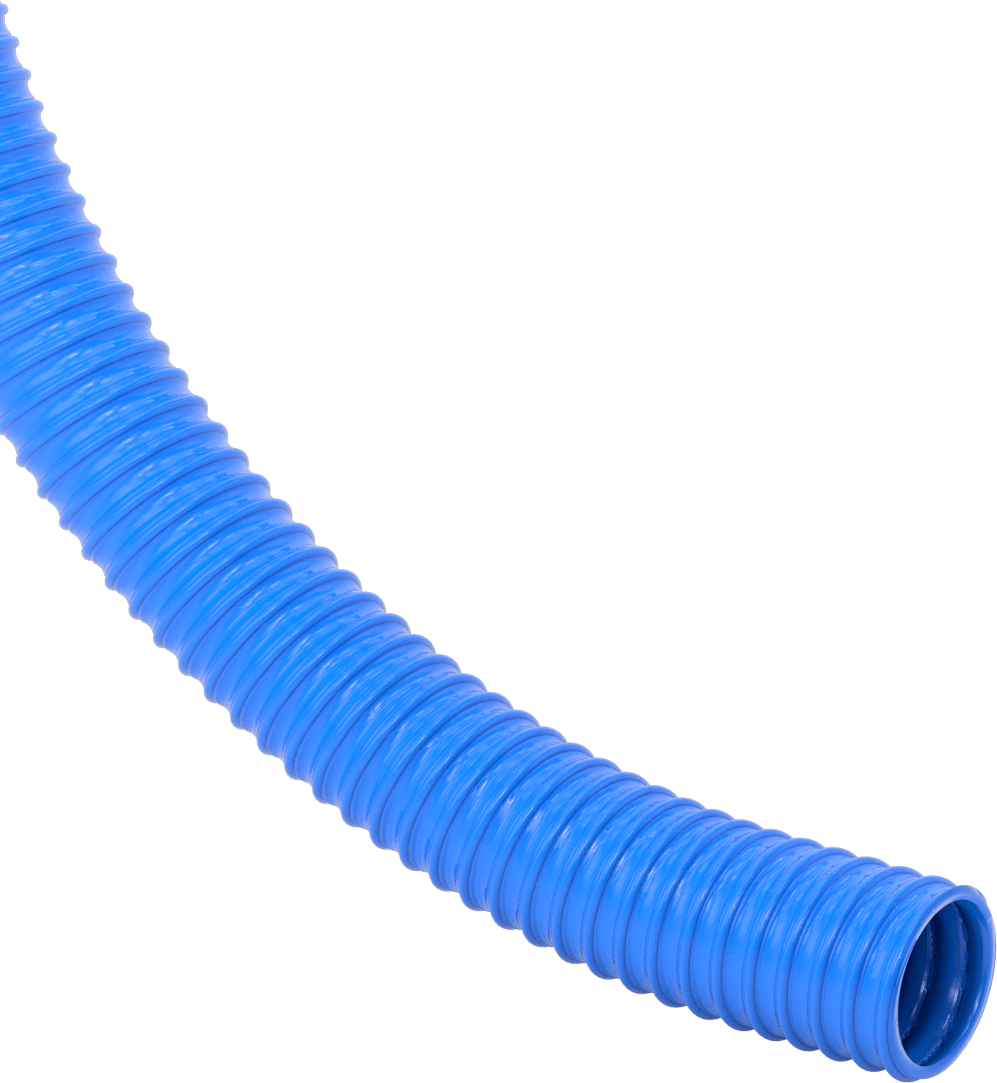 Metal Talaşları ve Yonga Parçaları için Yüksek Basınçlı Kanal Hortumu, 2" ID, 2-1/2" OD