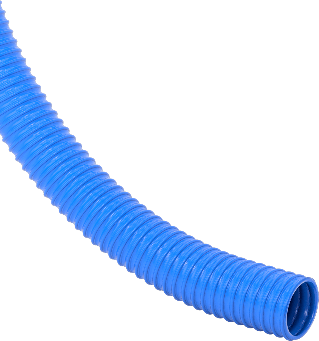 Metal Talaşları ve Yonga Parçaları için Yüksek Basınçlı Kanal Hortumu, 3" ID, 3-11/16" OD