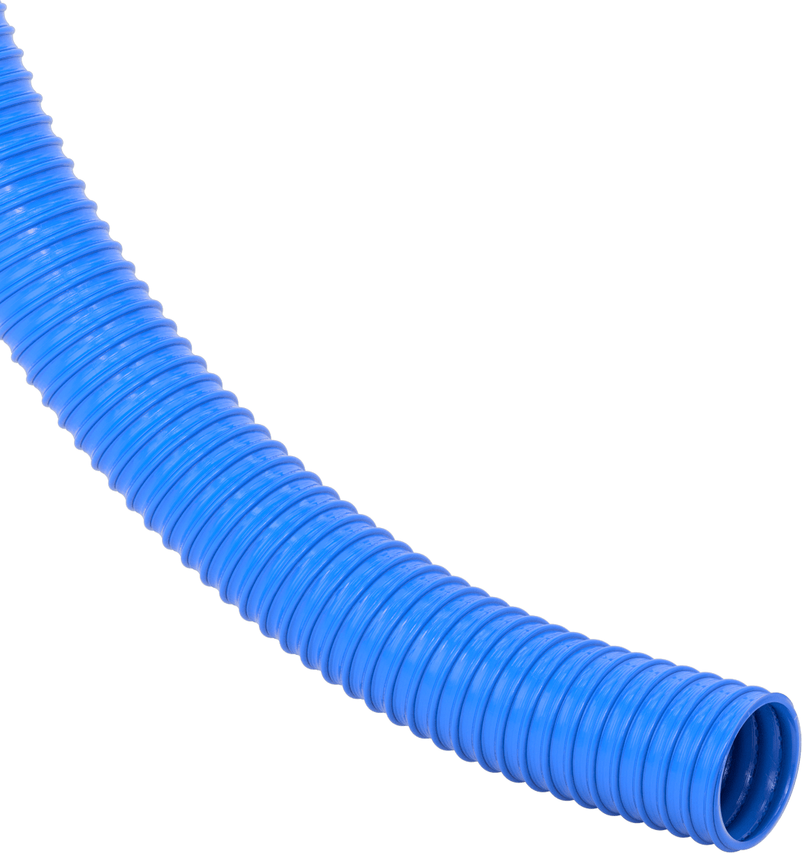 Metal Talaşları ve Yonga Parçaları için Yüksek Basınçlı Kanal Hortumu, 4" ID, 4-13/16" OD, 100 Fit Uzunluk