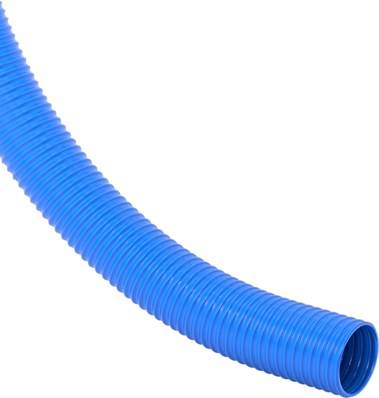 Metal Talaşları ve Yonga Parçaları için Yüksek Basınçlı Kanal Hortumu, 6" ID, 6-7/8" OD, 50 Fit Uzunluk