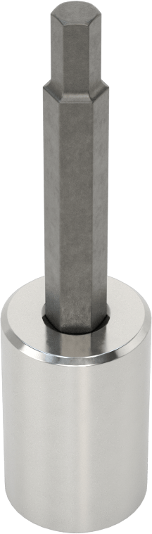 Altıgen Uçlu Soket, 3/8" Kare Tahrik Boyutu, 3/16" Tahrik Boyutu