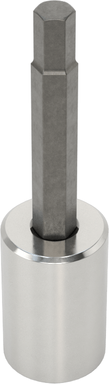 Altıgen Uçlu Soket, 3/8" Kare Tahrik Boyutu, 7/32" Tahrik Boyutu