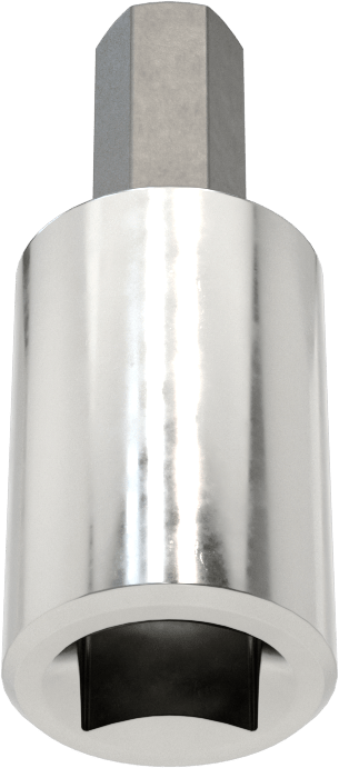 Altıgen Uçlu Soket, Stubby, 3/8" Kare Tahrik, 5/16" Tahrik Boyutu