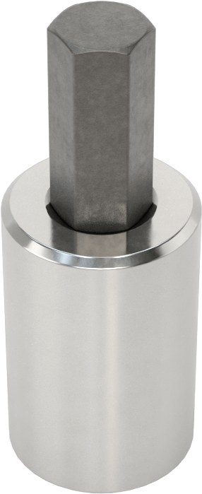 Altıgen Uçlu Soket, Stubby, 3/8" Kare Tahrik, 5/16" Tahrik Boyutu