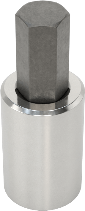 Kısa Altıgen Uçlu Soket, 3/8" Kare Tahrik, 3/8" Tahrik Boyutu