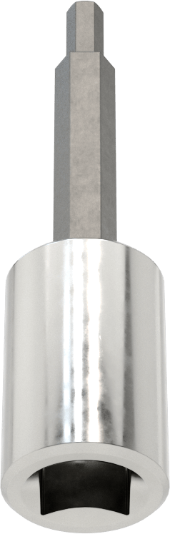 Altıgen Uçlu Soket, 3/8" Kare Tahrik, 5/32" Tahrik Boyutu