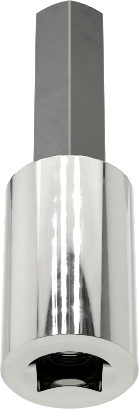 Altıgen Uçlu Soket, 1/2" Kare Tahrik, 15 mm Tahrik Boyutu