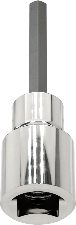 Altıgen Uçlu Soket, 1/2" Kare Tahrik, 6 mm Tahrik Boyutu