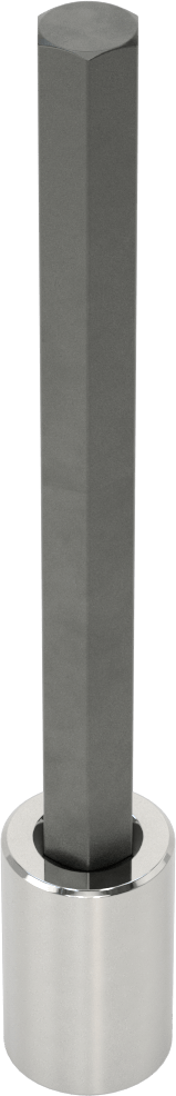 Altıgen Uçlu Soket, Uzatılmış Menzil, 1/2" Kare Tahrik, 12 mm Boyut, 6-1/2" Uzunluk