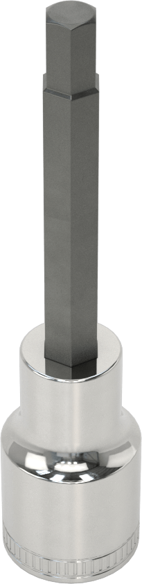 Altıgen Uçlu Soket, 1/2" Kare Tahrik, 7 mm Tahrik Boyutu