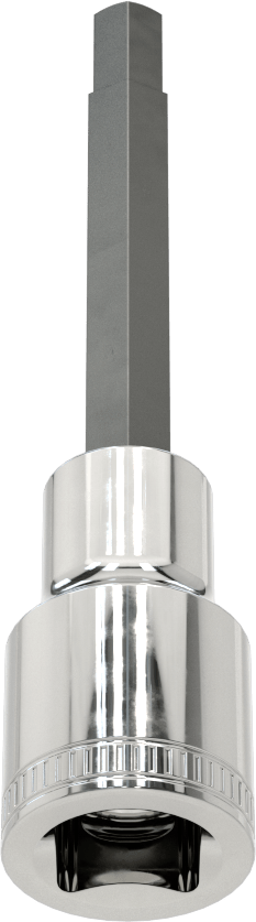 Altıgen Uçlu Soket, 1/2" Kare Tahrik, 7 mm Tahrik Boyutu